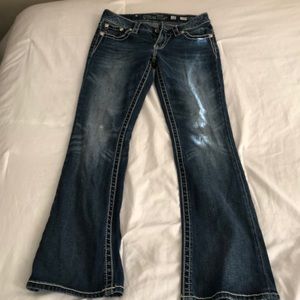 Miss me boot cut jeans size 28